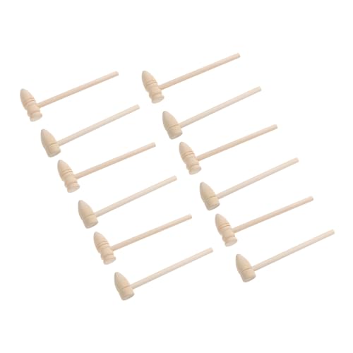 CLISPEED 20 Stück Holzlotto Hämmer Mini Hämmer für Pädagogisches Hand Augen Koordination und Geschicklichkeit für Spiele und Partys CLISPEED 20 Stück Holzlotto Hämmer Mini Hämmer für Pädagogisches Hand Augen Koordination und Geschicklichkeit für Spiele und Partys von CLISPEED