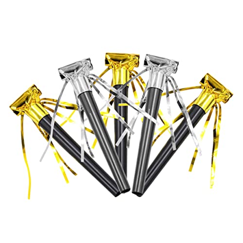 CLISPEED 20 Stück Pfeife Geburtstagsgebläse Krachmacher Whistleblower Party Blowouts Blow Horn Laute Kinderspielzeug Krachmacher für Party Geräuschemacher Zufällige Farbe von CLISPEED