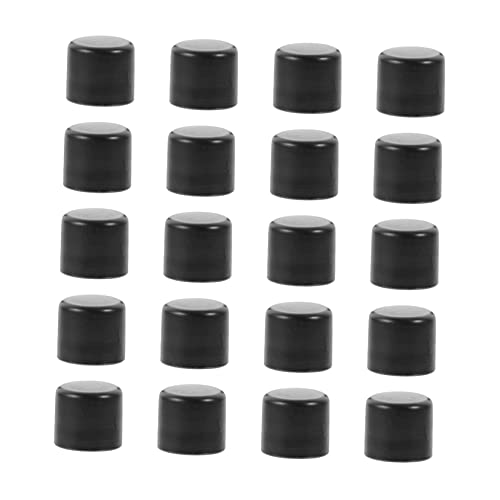 CLISPEED 20 Stück Teiliges Foosball Endkappen aus Einfache Montage Sicherheitsabdeckungen für Standard Tischfußballstangen Robust und Schützend Ersatzteile für Tischfußballautomaten von CLISPEED
