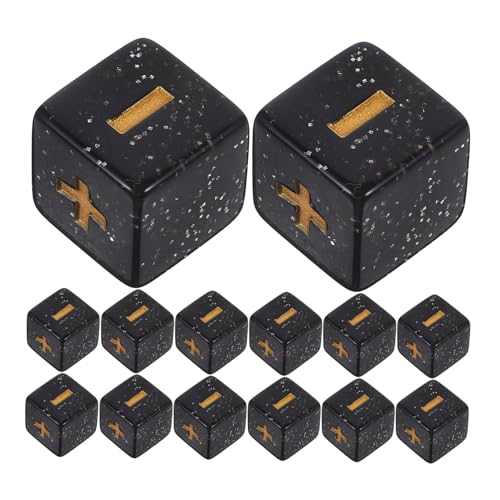 CLISPEED 20 Stück Teiliges Lernwürfel für Mathematik mit Additions und Subtraktionszeichen Pädagogisches für Grundschüler Vielseitig Einsetzbar als Rechen und Spielhilfe Schwarz mit CLISPEED 20 Stück Teiliges Lernwürfel für Mathematik mit Additions und Subtraktionszeichen Pädagogisches für Grundschüler Vielseitig Einsetzbar als Rechen und Spielhilfe Schwarz mit von CLISPEED