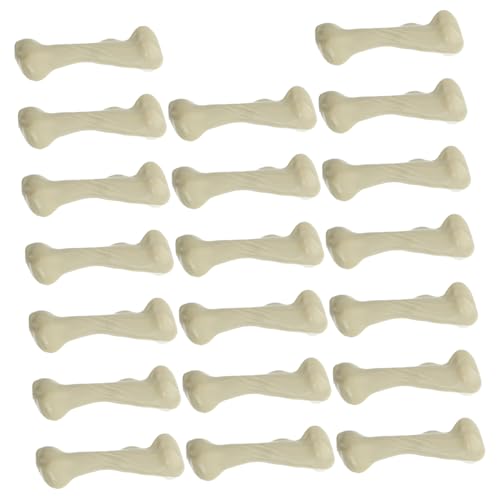 CLISPEED 20 Stück Teiliges Mini Skelettknochen Weiß Kunststoff Halloween Deko Figuren Prank für Party Atmosphäre DIY Zubehör CLISPEED 20 Stück Teiliges Mini Skelettknochen Weiß Kunststoff Halloween Deko Figuren Prank für Party Atmosphäre DIY Zubehör von CLISPEED