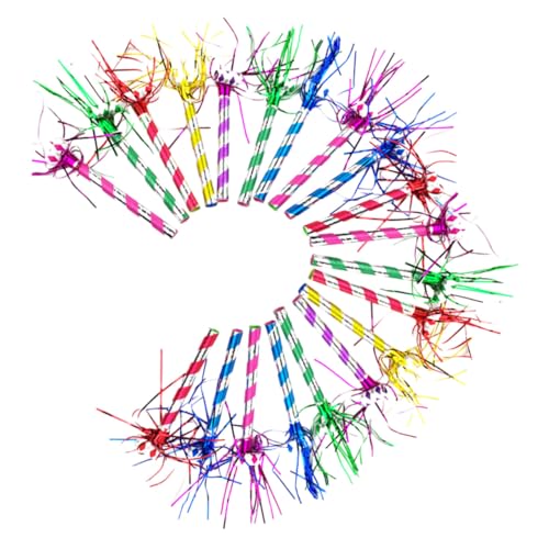 CLISPEED 20 Stück Teiliges Party Tröten Bunte Party Blower und Noisemaker Sichere Gadgets zum Anfeuern von Geburtstag Familienfeiern und Festen CLISPEED 20 Stück Teiliges Party Tröten Bunte Party Blower und Noisemaker Sichere Gadgets zum Anfeuern von Geburtstag Familienfeiern und Festen von CLISPEED