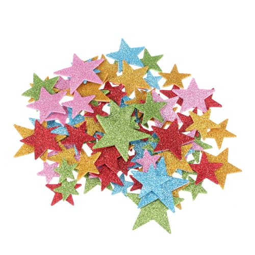 CLISPEED 200 Stück Teiliges Set Glitzer Sterne Wandsticker Selbstklebend Bunte Sternaufkleber für DIY Bastelprojekte Kinderzimmer Decke Scrapbook Dekoration Zufällige Farbe Zufällige Farbe CLISPEED 200 Stück Teiliges Set Glitzer Sterne Wandsticker Selbstklebend Bunte Sternaufkleber für DIY Bastelprojekte Kinderzimmer Decke Scrapbook Dekoration Zufällige Farbe Zufällige Farbe von CLISPEED