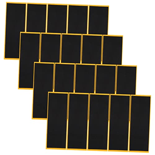CLISPEED 20stücke Grip Tape Für Mini Skateboards rutschfeste Schaumstoffaufkleber Für Mädchen Und Erwachsene Schwarz Für Fingerboards Und Skateboard-zubehör CLISPEED 20stücke Grip Tape Für Mini Skateboards rutschfeste Schaumstoffaufkleber Für Mädchen Und Erwachsene Schwarz Für Fingerboards Und Skateboard-zubehör von CLISPEED
