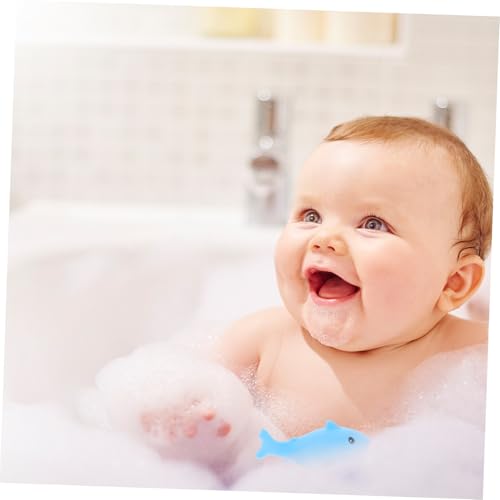 CLISPEED 24 Stück Teiliges Badespielzeug für Junge Mädchen und Kleinkinder Quiekende Haifiguren aus Weichem Vinyl Langlebig und Sicher für Badewanne Pool und Party Fördert Kreativität und CLISPEED 24 Stück Teiliges Badespielzeug für Junge Mädchen und Kleinkinder Quiekende Haifiguren aus Weichem Vinyl Langlebig und Sicher für Badewanne Pool und Party Fördert Kreativität und von CLISPEED