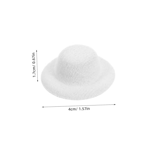 CLISPEED 24 Stück Teiliges Mini Filz Top Hat Winzige Miniatur Filzhüte für Bastelprojekte Stabile Kleine für Puppen Partydekorationen und Geschenkverzierungen Vielseitig für Jubiläen und CLISPEED 24 Stück Teiliges Mini Filz Top Hat Winzige Miniatur Filzhüte für Bastelprojekte Stabile Kleine für Puppen Partydekorationen und Geschenkverzierungen Vielseitig für Jubiläen und von CLISPEED