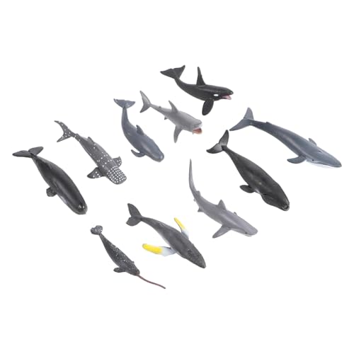 CLISPEED 24 Stück Teiliges Tiefseetauglicher Meeresmodellfiguren Realistische Ozeantier Simulation aus Hochwertigem Kunststoff Pädagogisches Lernspielzeug für Ab Jahren Fördert Wissen und von CLISPEED