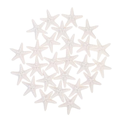 CLISPEED 25 Stück Simulation Seestern Simulation Meer Seemerkonte Strand Meerestier Dekoration Aquarium Dekoration seesterne selber Machen Dekorationen für Aquarien Plastik Weiß CLISPEED 25 Stück Simulation Seestern Simulation Meer Seemerkonte Strand Meerestier Dekoration Aquarium Dekoration seesterne selber Machen Dekorationen für Aquarien Plastik Weiß von CLISPEED