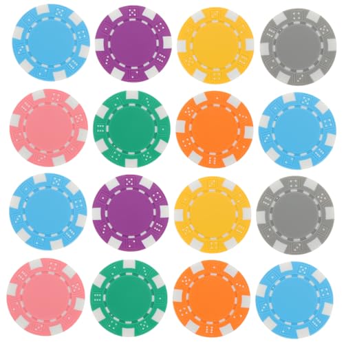 CLISPEED 28 Stück Teiliges Poker Chips aus Material Runde Spielmarken für Poker und Brettspiele Bunte Zählchips Leicht und Langlebig für Freizeit und Turniere CLISPEED 28 Stück Teiliges Poker Chips aus Material Runde Spielmarken für Poker und Brettspiele Bunte Zählchips Leicht und Langlebig für Freizeit und Turniere von CLISPEED