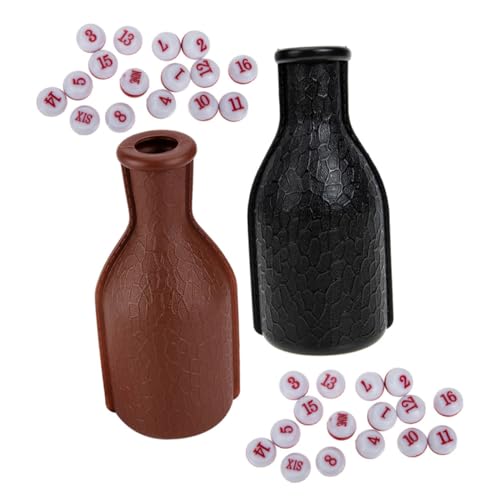 CLISPEED 2Sätze Billard Flaschen Kunststoff Billardkugel Set Pool Flasche mit Shaker für Snooker und Billard Zubehör für Turniere und Freizeitspiele CLISPEED 2Sätze Billard Flaschen Kunststoff Billardkugel Set Pool Flasche mit Shaker für Snooker und Billard Zubehör für Turniere und Freizeitspiele von CLISPEED