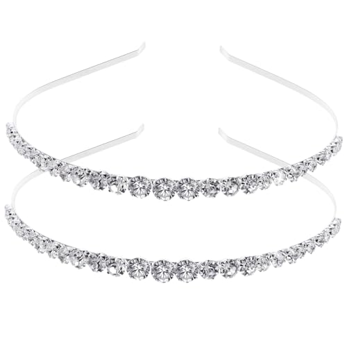 CLISPEED 2Stücke Haarbänder für Kopfbedeckung Glitzer Haarschmuck für Partys und Anlässe Leicht und Auffällig und Jugendliche CLISPEED 2Stücke Haarbänder für Kopfbedeckung Glitzer Haarschmuck für Partys und Anlässe Leicht und Auffällig und Jugendliche von CLISPEED