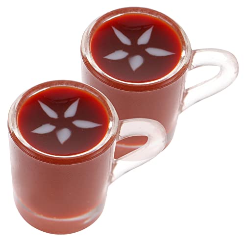 CLISPEED 2Stücke Kaffeetassen für Puppenhaus Dekoration Hochwertige Puppenhaus Accessoires für Kreative Küchen Szenen und DIY Landschaftsprojekte CLISPEED 2Stücke Kaffeetassen für Puppenhaus Dekoration Hochwertige Puppenhaus Accessoires für Kreative Küchen Szenen und DIY Landschaftsprojekte von CLISPEED