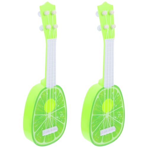CLISPEED 2 Stücke Kleiner Obst Design Gitarre Spielzeug für Kinder Pädagogisches Musikinstrument Spielzeug für Frühes Lernen Sicheres und Einfaches CLISPEED 2 Stücke Kleiner Obst Design Gitarre Spielzeug für Kinder Pädagogisches Musikinstrument Spielzeug für Frühes Lernen Sicheres und Einfaches von CLISPEED