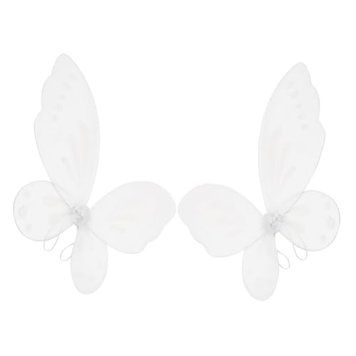CLISPEED 2stücke Mädchen Schmetterlingsflügel Einstellbare Kostümflügel Für Mädchen Accessoires Für Geburtstagsfeiern Halloween Und Kreative Rollenspiele von CLISPEED
