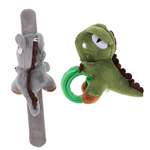 CLISPEED 2Stücke Slap Armbänder Dinosaurier für Dekorative Slap Bänder mit Tierthema als Partygunst für Geburtstagsfeiern und Feste Sicher und Lustig Gestaltet CLISPEED 2Stücke Slap Armbänder Dinosaurier für Dekorative Slap Bänder mit Tierthema als Partygunst für Geburtstagsfeiern und Feste Sicher und Lustig Gestaltet von CLISPEED
