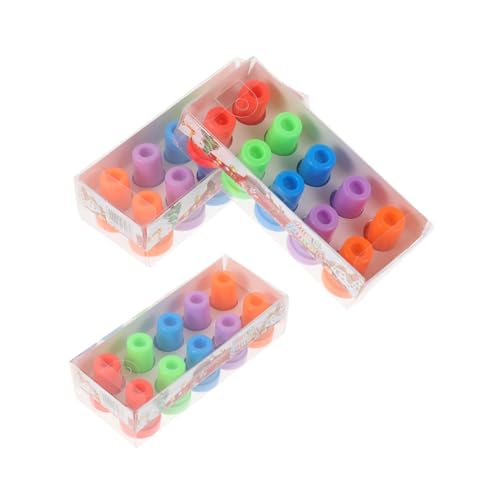 CLISPEED 3 Boxen Stempel Weihnachtsmotiv Cartoon Stempel aus Abs Langlebig für Partygeschenke Basteln Scrapbooking und Schulbelohnung Geeignet für Kindergeburtstag und Weihnachtsfeier von CLISPEED