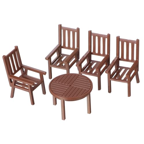 CLISPEED 3 Sets Mini Tisch Und Stuhl Set Zimmer Mini Zubehör Miniatur Puppenhaus Möbel Stuhl Modell Tische Und Stühle Miniatur Möbel Tische Und Stühle Aus Kunststoff CLISPEED 3 Sets Mini Tisch Und Stuhl Set Zimmer Mini Zubehör Miniatur Puppenhaus Möbel Stuhl Modell Tische Und Stühle Miniatur Möbel Tische Und Stühle Aus Kunststoff von CLISPEED