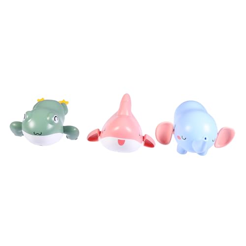 CLISPEED 3 Stück Badespielzeug mit Aufziehfunktion Cartoon Motive Elefant Fisch Frosch Langlebig Wassersicher für Junge Mädchen und Kleinkinder Geeignet für Badewanne und Schwimmbecken CLISPEED 3 Stück Badespielzeug mit Aufziehfunktion Cartoon Motive Elefant Fisch Frosch Langlebig Wassersicher für Junge Mädchen und Kleinkinder Geeignet für Badewanne und Schwimmbecken von CLISPEED