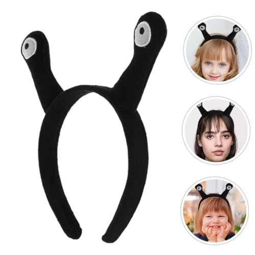 CLISPEED 3 Stück Lustiges Schnecken Antennen Stirnband Weiches Bequemes Haar Accessoire für Erwachsene und Niedliches Einzigartiges Kostümzubehör für Cosplay Partys Karneval von CLISPEED