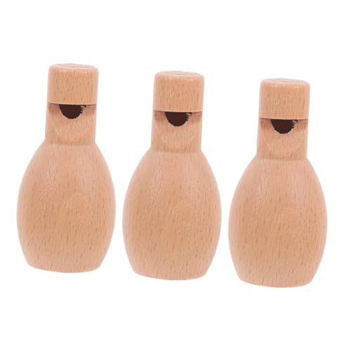 CLISPEED 3 Stück Mini Holzpfeifen für Musikinstrumente und Kreativität für Kindergarten Partys und CLISPEED 3 Stück Mini Holzpfeifen für Musikinstrumente und Kreativität für Kindergarten Partys und von CLISPEED