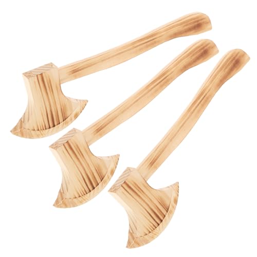CLISPEED 3 Stück Teiliges Halloween Holzspielzeug Realistische Langlebige Fake Requisiten für Party Deko Gruselige Cosplay Accessoires für Halloween Garten und Schuldekoration von CLISPEED