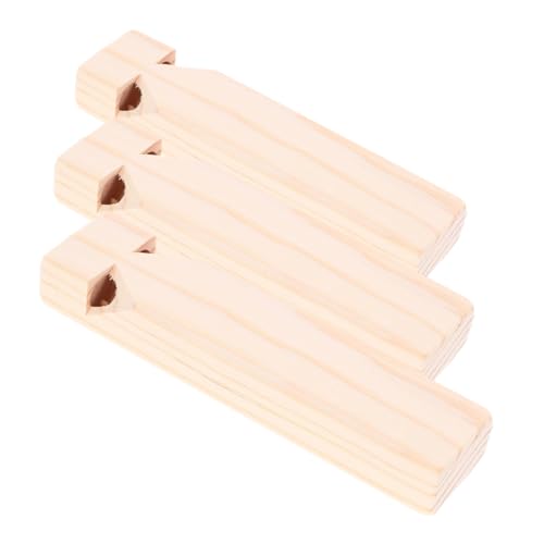 CLISPEED 3 Stück Teiliges Holz Zugpfeifen DIY Orff Musikspielzeug für Bemalbar Pädagogisch Fördert Musikalisches Interesse Motorische Fähigkeiten Partygeschenk und Geburtstagsdekoration CLISPEED 3 Stück Teiliges Holz Zugpfeifen DIY Orff Musikspielzeug für Bemalbar Pädagogisch Fördert Musikalisches Interesse Motorische Fähigkeiten Partygeschenk und Geburtstagsdekoration von CLISPEED