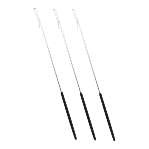 CLISPEED 3 Stück Teiliges Puppensteuerungsset Edelstahl Marionettenstab Handpuppensteuerung Rod Sleeve für Kleine Puppen Bühnenperformance Zubehör von CLISPEED
