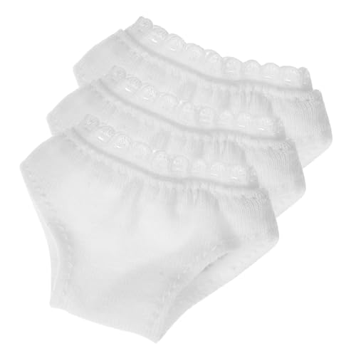 CLISPEED 3 Stück Teiliges Puppenunterwäsche Miniatur Puppenhöschen aus Atmungsaktivem Material Weiche Langlebige Puppenunterhose für Ähnliche Puppengrößen Puppenzubehör CLISPEED 3 Stück Teiliges Puppenunterwäsche Miniatur Puppenhöschen aus Atmungsaktivem Material Weiche Langlebige Puppenunterhose für Ähnliche Puppengrößen Puppenzubehör von CLISPEED