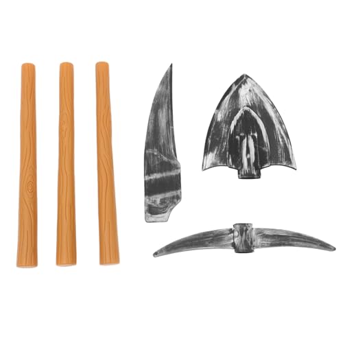 CLISPEED 3 Stück Teiliges Zwergkostüm Set mit Spitzhacke Schaufel und Mähle Leichtes Party Requisiten Set für Halloween Karneval Bühnenauftritte und Rollenspiele Langlebiges Material CLISPEED 3 Stück Teiliges Zwergkostüm Set mit Spitzhacke Schaufel und Mähle Leichtes Party Requisiten Set für Halloween Karneval Bühnenauftritte und Rollenspiele Langlebiges Material von CLISPEED
