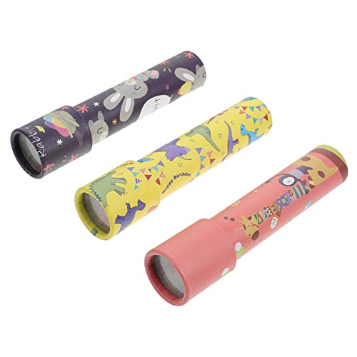 CLISPEED 3 Stück Teiliges aus Papier mit Buntem Cartoon Muster Drehbare Spielzeuge für Kognitive Entwicklung Leicht und Kompakt für Jungen und Mädchen von CLISPEED