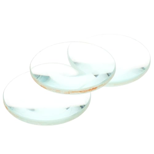CLISPEED 3 Teiliges Optisches Objektiv Vergrößerungslinse Geschliffener Rand Konvex Pädagogisches Labor Länge Klarheit Doppelte Form Brillenlinse Klare Brille Wissenschaft CLISPEED 3 Teiliges Optisches Objektiv Vergrößerungslinse Geschliffener Rand Konvex Pädagogisches Labor Länge Klarheit Doppelte Form Brillenlinse Klare Brille Wissenschaft von CLISPEED