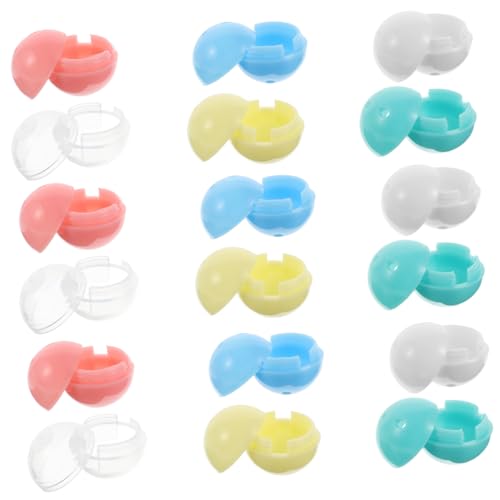 CLISPEED 30 Stk. Teiliges Mini-vending-kapseln aus Kunststoff Wiederverwendbare Leicht zu Öffnende Spielzeugkapseln für Kindergarten Diy-projekte Süßigkeiten und Preisautomaten Farbig CLISPEED 30 Stk. Teiliges Mini-vending-kapseln aus Kunststoff Wiederverwendbare Leicht zu Öffnende Spielzeugkapseln für Kindergarten Diy-projekte Süßigkeiten und Preisautomaten Farbig von CLISPEED