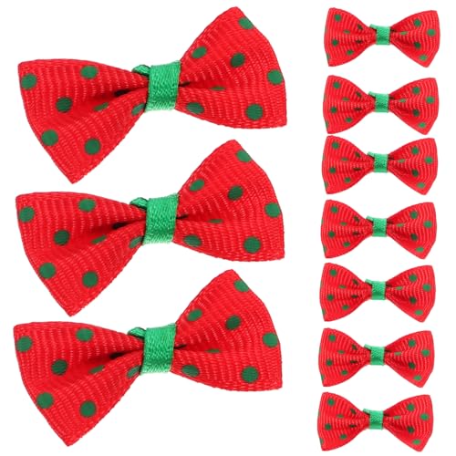 CLISPEED 30 Stück Mini Bowknoten DIY Mini Schleifen für Puppen Bastelprojekte Rote und Grüne Gepunktete Bänder für Dekorationen Hochzeiten und Partys CLISPEED 30 Stück Mini Bowknoten DIY Mini Schleifen für Puppen Bastelprojekte Rote und Grüne Gepunktete Bänder für Dekorationen Hochzeiten und Partys von CLISPEED