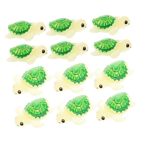 CLISPEED 30 Stück Miniaturfiguren Meeresschildkröten Langlebigem Harz Deko für Bonsai Terrarien und Feengärten Niedliche Tierornamente für Mikrolandschaften von CLISPEED