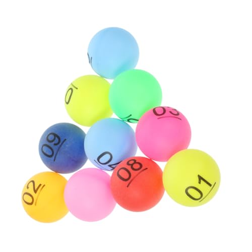 CLISPEED 30 Stück Teiliges Bunte Lotteriekugeln aus Robustem Kunststoff Nummerierte Kleine Spielbälle für Partyspiele Tombola Gewinnspiele und Bar Spielrequisiten Langlebig und Farbecht CLISPEED 30 Stück Teiliges Bunte Lotteriekugeln aus Robustem Kunststoff Nummerierte Kleine Spielbälle für Partyspiele Tombola Gewinnspiele und Bar Spielrequisiten Langlebig und Farbecht von CLISPEED