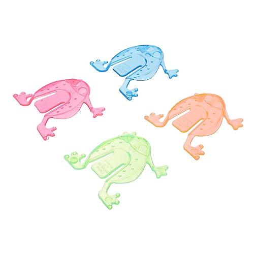 CLISPEED 30 Stück Teiliges Springfroschspielzeug aus Kunststoff Buntes Hüpfspiel für Lustiges Mitgebsel für Sommerpartys und Geburtstag Einfach zu Bedienen Robust und Zufällige Farbe von CLISPEED