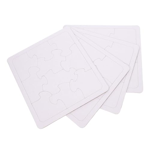 CLISPEED 4 Blätter ausmalen und einfügen Leere Puzzles selber Machen Puzzle-Rohlinge zeichnen Dinge zu malen DIY -Rätsel Leere Puzzles basteln Leerlauf -Puzzle Papier Weiß CLISPEED 4 Blätter ausmalen und einfügen Leere Puzzles selber Machen Puzzle-Rohlinge zeichnen Dinge zu malen DIY -Rätsel Leere Puzzles basteln Leerlauf -Puzzle Papier Weiß von CLISPEED