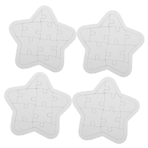 CLISPEED 4 Blätter ausmalen und einfügen leeres Puzzle zeichnen Malpuzzle DIY-Rätsel Zeichnen von Puzzle-Handwerk Leere Puzzles selber Machen Fertige Leere Rätsel an Papier CLISPEED 4 Blätter ausmalen und einfügen leeres Puzzle zeichnen Malpuzzle DIY-Rätsel Zeichnen von Puzzle-Handwerk Leere Puzzles selber Machen Fertige Leere Rätsel an Papier von CLISPEED