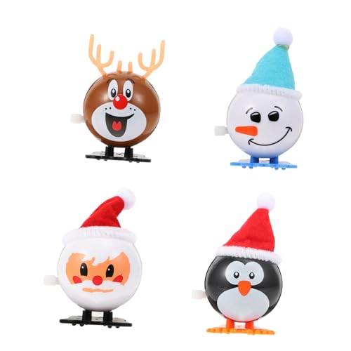 CLISPEED 4 STÜCKE Teiliges Weihnachts für Material Bunte Cartoon Figuren Leicht und Tragbar für Weihnachtsfeiern und Neujahrsfeste Geeignet für Jungen und Mädchen CLISPEED 4 STÜCKE Teiliges Weihnachts für Material Bunte Cartoon Figuren Leicht und Tragbar für Weihnachtsfeiern und Neujahrsfeste Geeignet für Jungen und Mädchen von CLISPEED