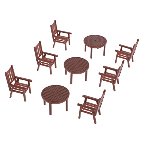 CLISPEED 4 Sätze Mini-Tisch Und Stuhl-Set Kompakt Modern Kind Klein Winzige Möbel Tisch Und Stühle Artikel Mini-stühle Miniatur Bausatz Stilvoll Szene Maßstab 1/12 Essen Plastik CLISPEED 4 Sätze Mini-Tisch Und Stuhl-Set Kompakt Modern Kind Klein Winzige Möbel Tisch Und Stühle Artikel Mini-stühle Miniatur Bausatz Stilvoll Szene Maßstab 1/12 Essen Plastik von CLISPEED