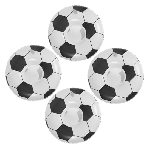 CLISPEED 4 Stück Aufblasbarer Fußball Getränkehalter Wiederverwendbar Leicht PVC für Strand Party Sportfans Aufblasmechanismus Umweltfreundlich Tragbar Wiederverwendbar CLISPEED 4 Stück Aufblasbarer Fußball Getränkehalter Wiederverwendbar Leicht PVC für Strand Party Sportfans Aufblasmechanismus Umweltfreundlich Tragbar Wiederverwendbar von CLISPEED