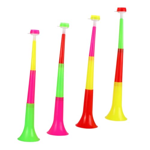 CLISPEED 4 Stück Bunte Faltbare Trompeten Tragbare Kunststoffinstrumente für Fußballspiele und Partys für Fans und Anfeuerungen Vielseitig Einsetzbar Zufällige Farbe CLISPEED 4 Stück Bunte Faltbare Trompeten Tragbare Kunststoffinstrumente für Fußballspiele und Partys für Fans und Anfeuerungen Vielseitig Einsetzbar Zufällige Farbe von CLISPEED