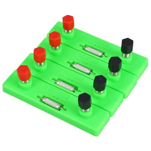 CLISPEED 4 Stück Elektronisches Widerstands Kit Teilig mit Metallschichtwiderständen für Physik DIY Schaltkreis Experimente Lernset von CLISPEED