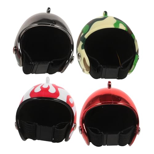 CLISPEED 4 Stück Puppenhaus -Helmspielzeug Zubehör Tierhüte Hühnerschutzhelm Kleintierhelm Party Helm für Vogel kleine Hühnerhelme Mini-Hühnerhelme Vogelhelm Hühnerhelm für Hühner Plastik CLISPEED 4 Stück Puppenhaus -Helmspielzeug Zubehör Tierhüte Hühnerschutzhelm Kleintierhelm Party Helm für Vogel kleine Hühnerhelme Mini-Hühnerhelme Vogelhelm Hühnerhelm für Hühner Plastik von CLISPEED