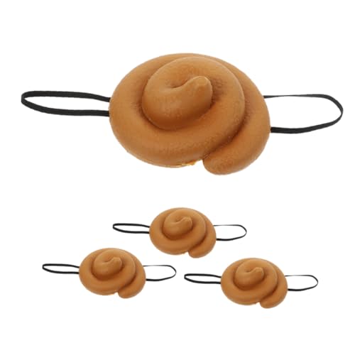 CLISPEED 4 Stück Realistische Poop Hüte Lustige Verkleidung Kopfbedeckung Prank Spiel Requisiten für Halloween Party Erwachsene und Spaß Kopfdeko CLISPEED 4 Stück Realistische Poop Hüte Lustige Verkleidung Kopfbedeckung Prank Spiel Requisiten für Halloween Party Erwachsene und Spaß Kopfdeko von CLISPEED