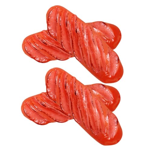 CLISPEED 4 Stück Realistische Wurst Modelle für Küchen Dekoration Party Props und Food Fotografie Langlebig und Farbbeständig CLISPEED 4 Stück Realistische Wurst Modelle für Küchen Dekoration Party Props und Food Fotografie Langlebig und Farbbeständig von CLISPEED