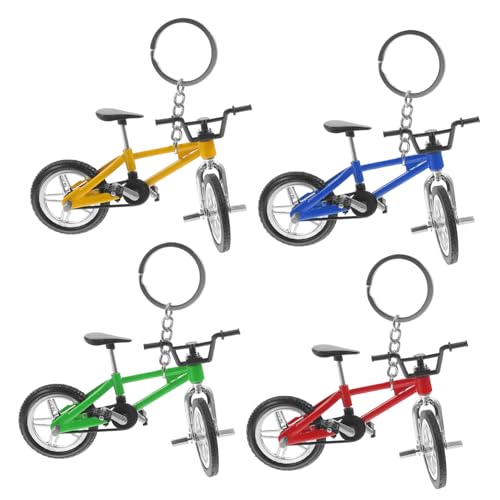 CLISPEED 4 Stück Schlüsselbund -fahrradmodell Modelle Mountainbike Radfahren Schlüsselanhänger Mini-Fahrrad-dekore Finger-Bike-rennanhänger -Modell Fingerbike-Modell Legierung CLISPEED 4 Stück Schlüsselbund -fahrradmodell Modelle Mountainbike Radfahren Schlüsselanhänger Mini-Fahrrad-dekore Finger-Bike-rennanhänger -Modell Fingerbike-Modell Legierung von CLISPEED