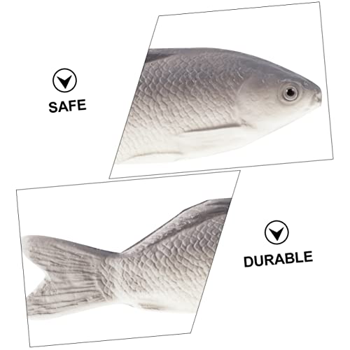 CLISPEED 4 Stück Simulation Fischmodell Simulation Fisch Wohnkultur aquatische Dekoration Kleiner falscher Fisch gefälscht künstlich Lernspielzeug für Fischmodell Pu Grau CLISPEED 4 Stück Simulation Fischmodell Simulation Fisch Wohnkultur aquatische Dekoration Kleiner falscher Fisch gefälscht künstlich Lernspielzeug für Fischmodell Pu Grau von CLISPEED