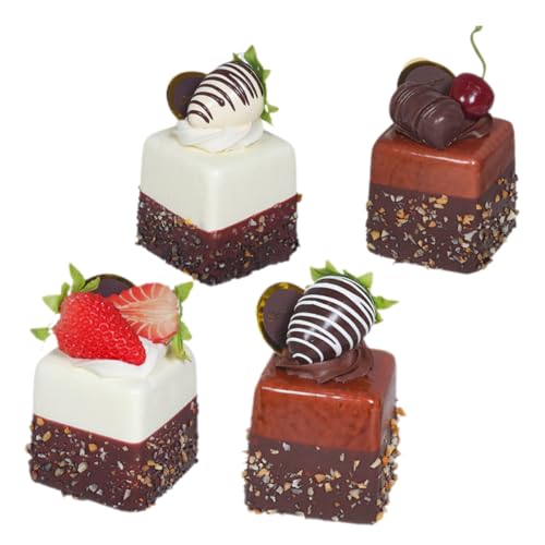 CLISPEED 4 Stück Simulation Kuchenmodell Kunstkuchenmodell künstliche Kuchen zur Auslage gefälschte Kuchen Dekoratives Kuchenmodell Kuchendekorationen Kuchen -Faux -Dessert Faux Cake Pu CLISPEED 4 Stück Simulation Kuchenmodell Kunstkuchenmodell künstliche Kuchen zur Auslage gefälschte Kuchen Dekoratives Kuchenmodell Kuchendekorationen Kuchen -Faux -Dessert Faux Cake Pu von CLISPEED