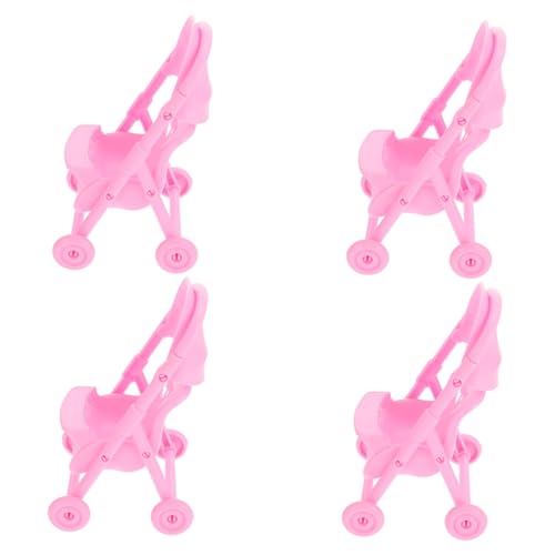 CLISPEED 4 Stück Simuliertes Puppenwagen Teilig Mini Kinderwagen Modellspielzeug aus Robustem Kunststoff Farbige Babywagen Nachbildung für Rollenspiele und Kreative Kinderzimmerdekoration CLISPEED 4 Stück Simuliertes Puppenwagen Teilig Mini Kinderwagen Modellspielzeug aus Robustem Kunststoff Farbige Babywagen Nachbildung für Rollenspiele und Kreative Kinderzimmerdekoration von CLISPEED